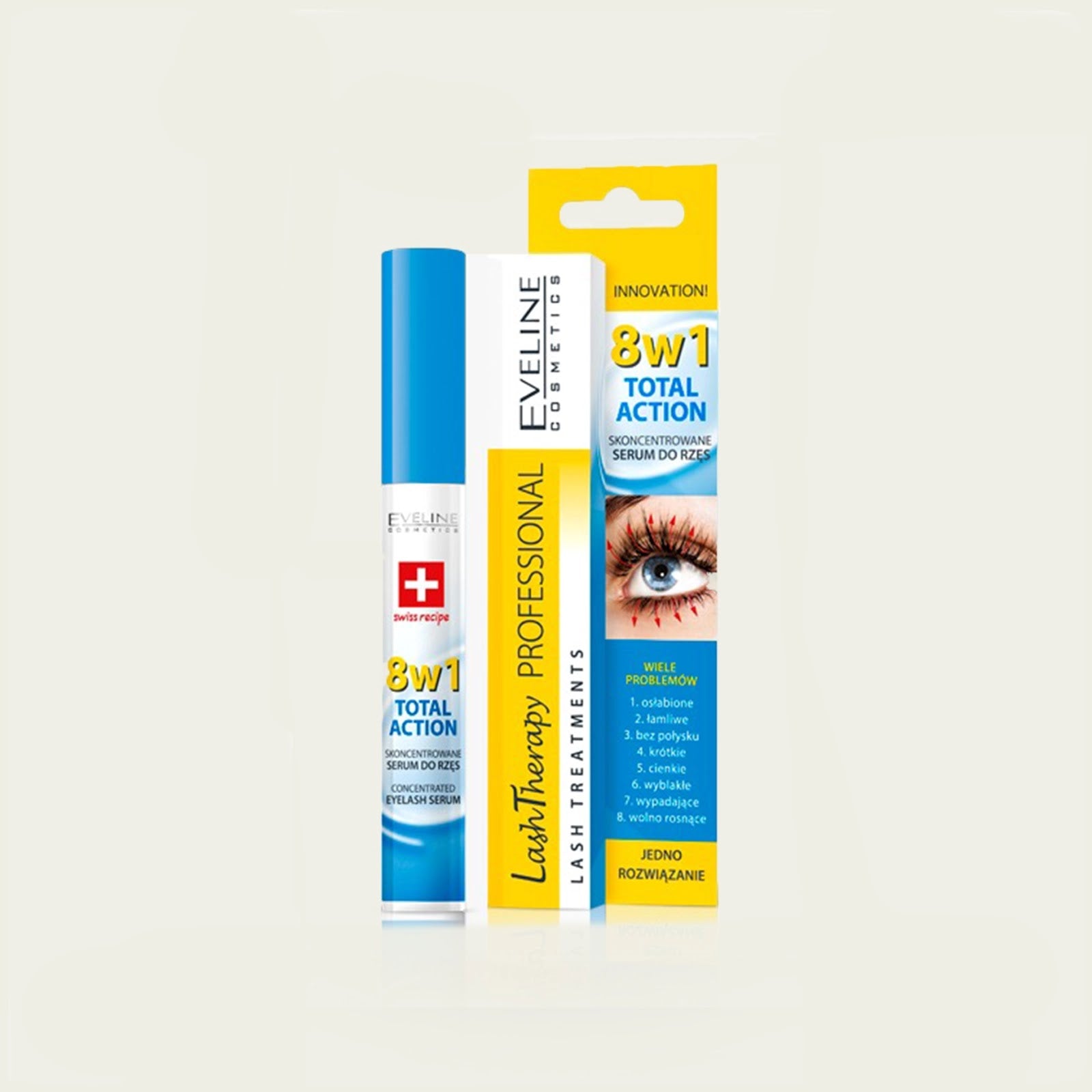 Eveline Lash Therapy Prof. Serum Concentrado Pestanas 8en1 10ml