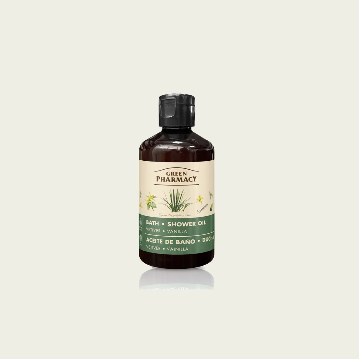 Aceite de baño y ducha VERTIVER y VAINILLA 250ml