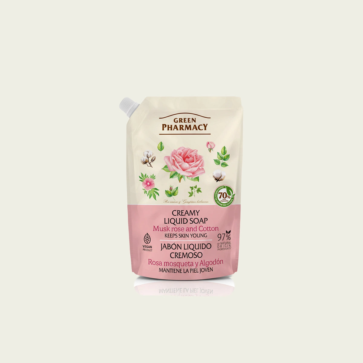 Doypack ROSA y ALGODÓN 460ml