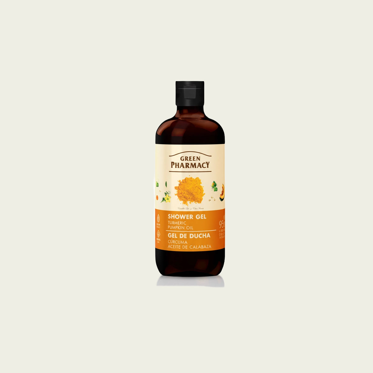 Gel de ducha CURCUMA y ACEITE DE CALABAZA 500ml