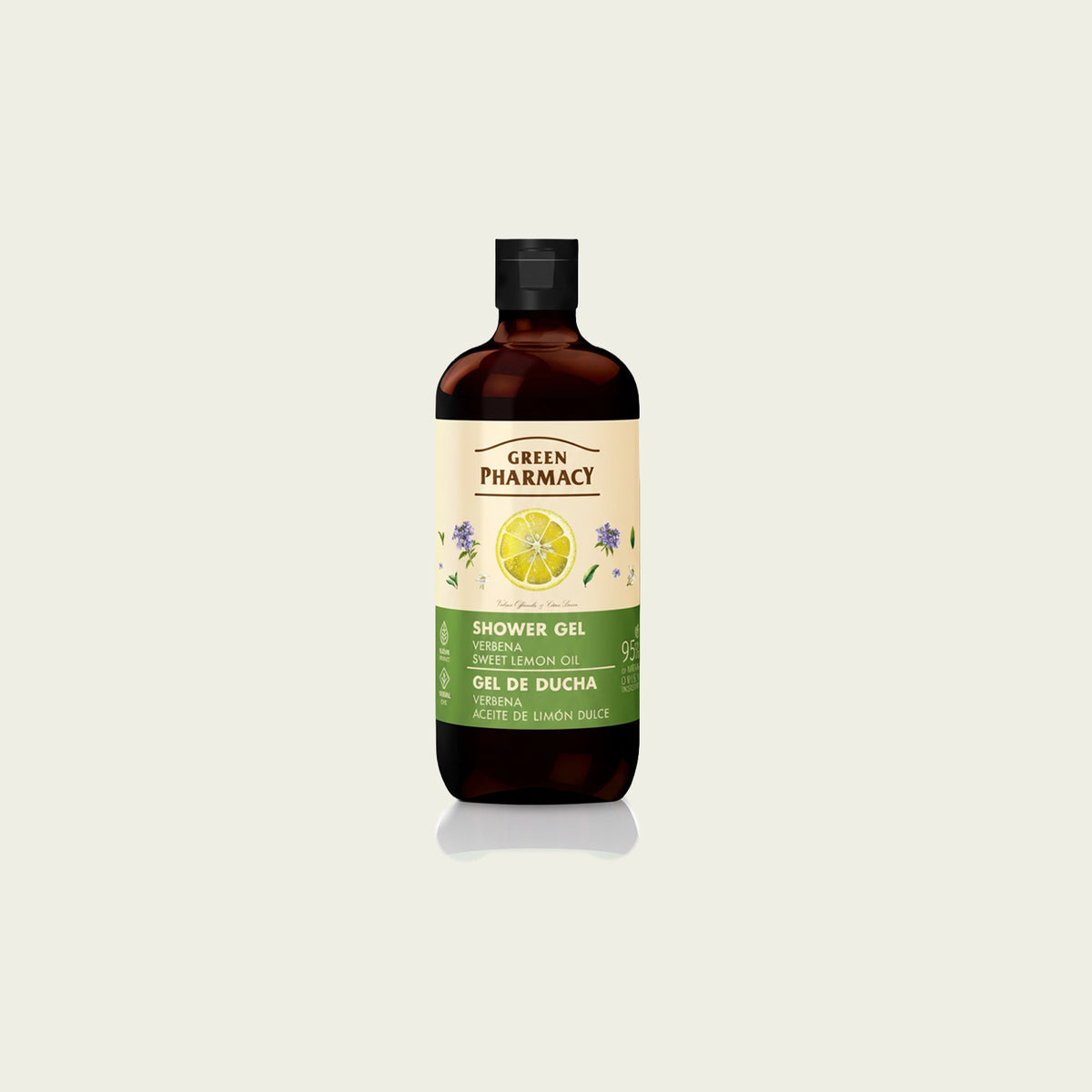 Gel de ducha VERBENA y ACEITE DE LIMÓN DULCE 500ml