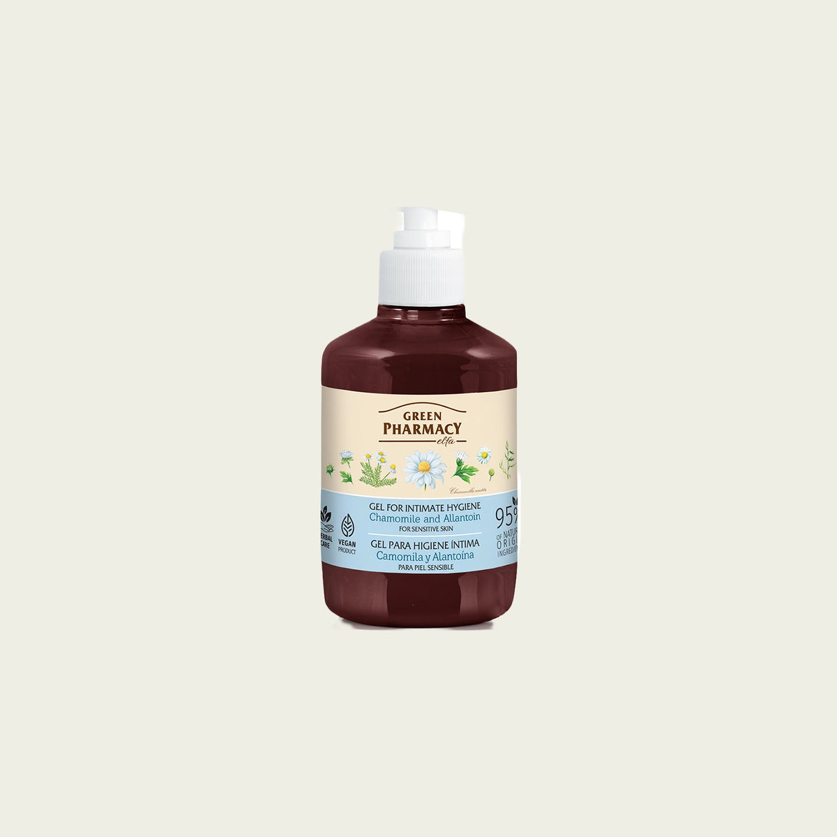 Gel para la higiene íntima diara CAMOMILA y ALANTOINA 370ml