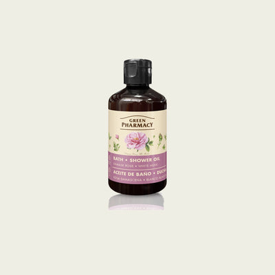 Aceite de baño y ducha ROSA DE DAMASCO y ALMIZCLE BLANCO 250ml