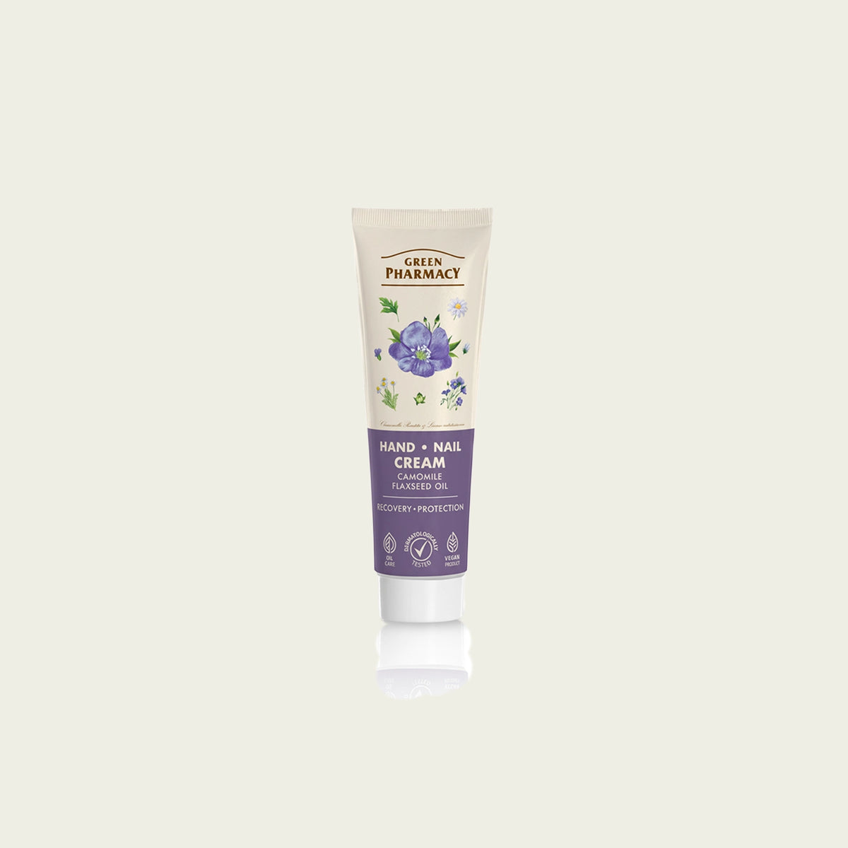 Crema de manos y uñas CAMOMILA y ACEITE DE LINAZA 100ml