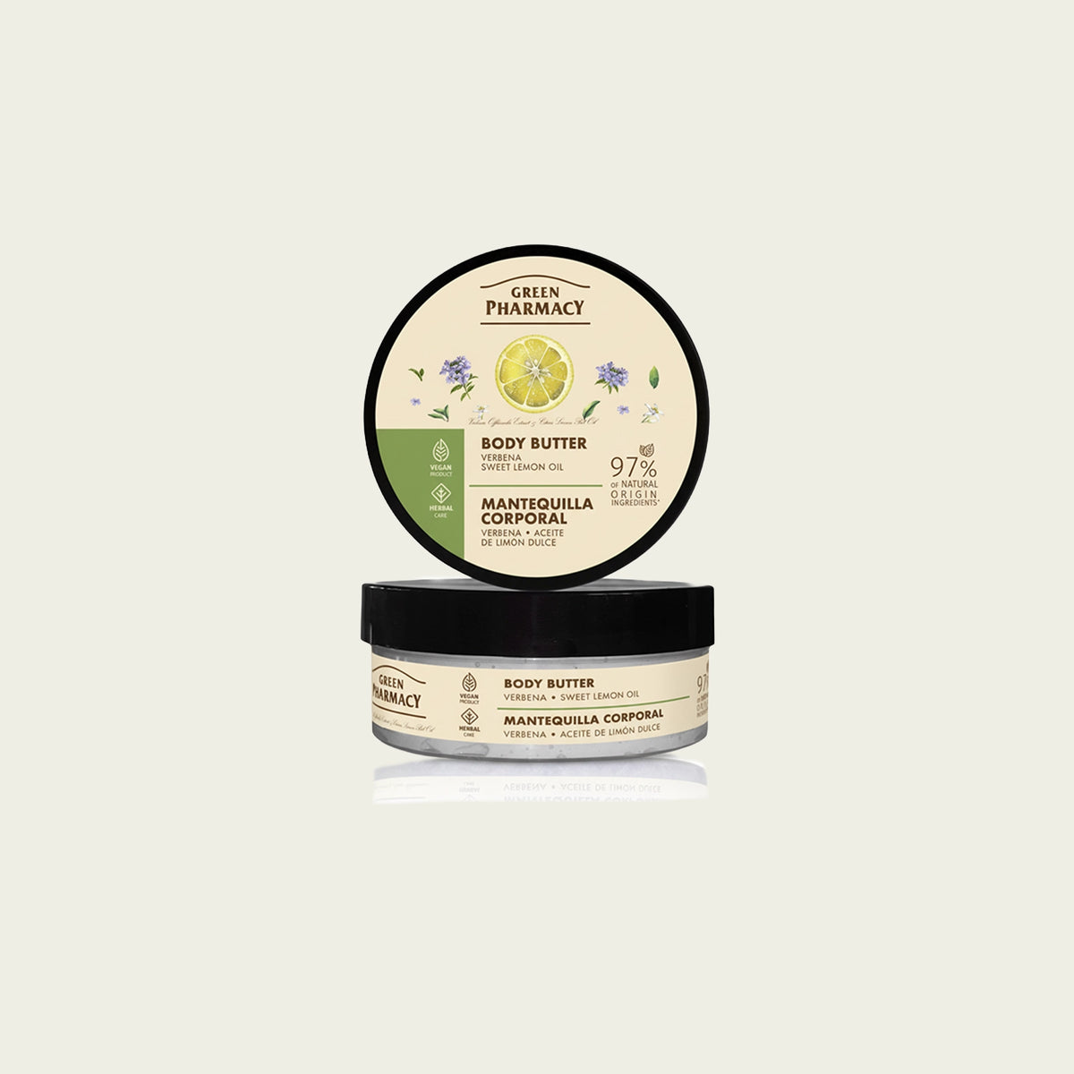 Manteca corporal VERBENA y ACEITE DE LIMÓN DULCE 200ml