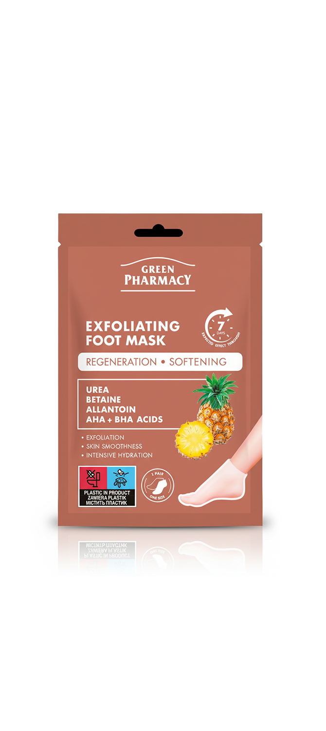 Mascarilla EXFOLIANTE para pies 2x20ml