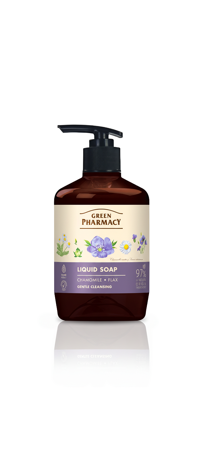 Jabón líquido CAMOMILA y LINO 460ML