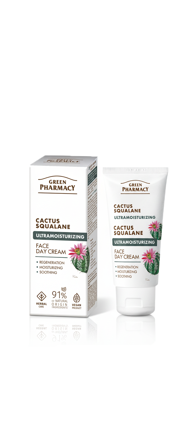 Crema facial Día CACTUS + ESCUALENO "Ultrahidratante" 50ml