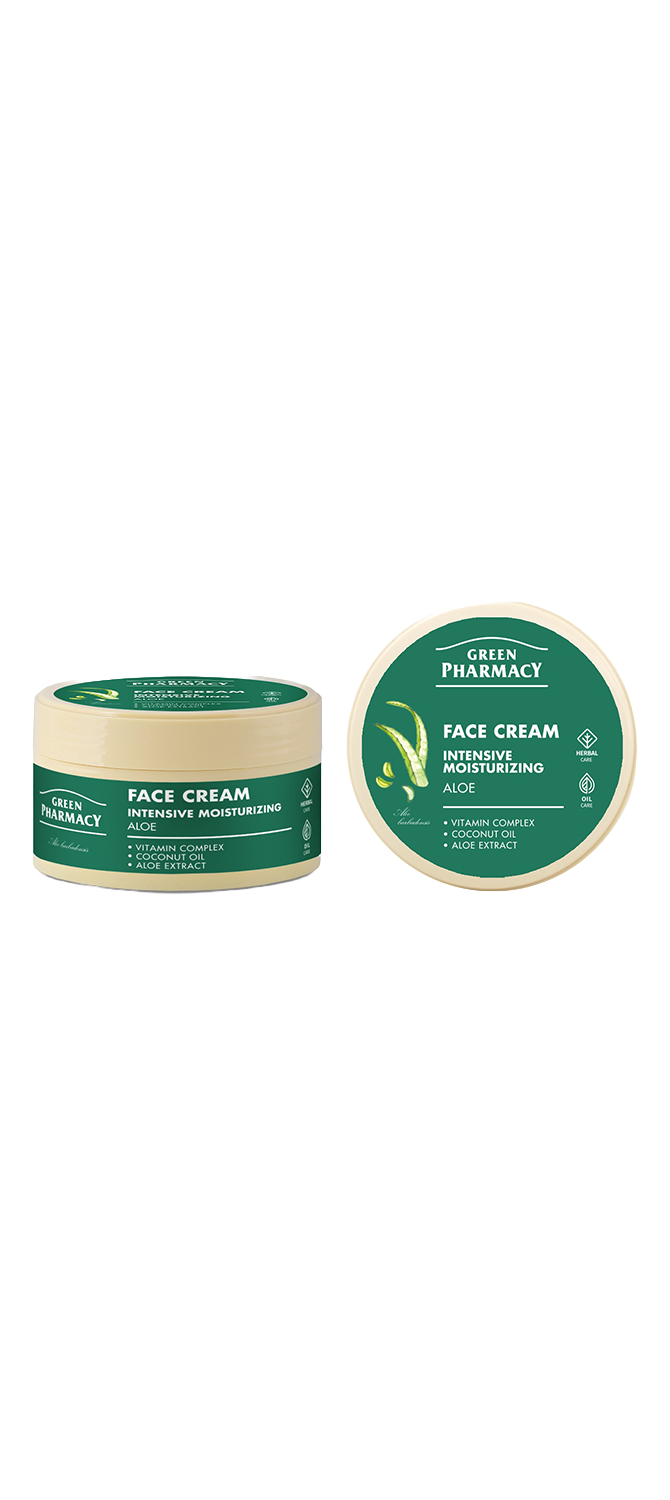 Crema facial hidratante intensiva ALOE 200ml