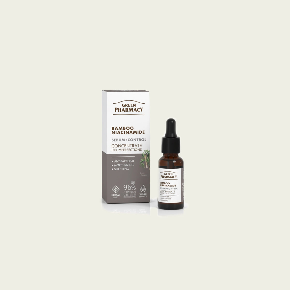 Serum facial BAMBÚ + NIACINAMIDA "Sebum control" 30ml