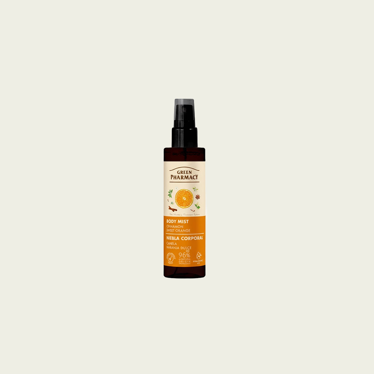 Bruma corporal CANELA y NARANJA DULCE 150ml