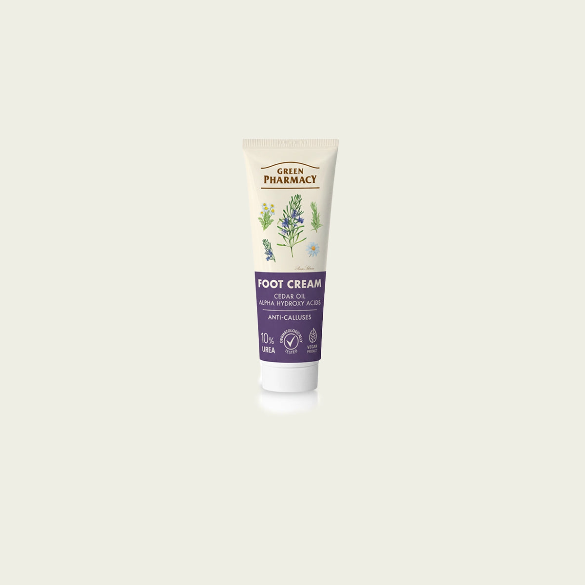 Crema para pies contra los callos  ÁCIDO ALFA HIDROXI y ACEITE DE CEDRO 75ml