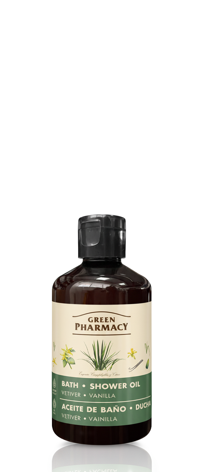 Aceite de baño y ducha VERTIVER y VAINILLA 250ml