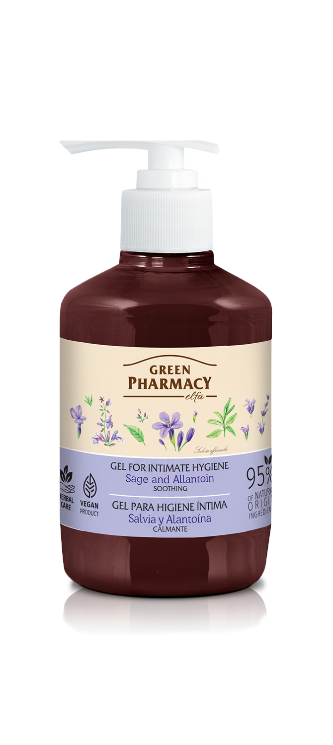 Gel para la higiene íntima calmante SALVIA y ALANTOINA 370ml