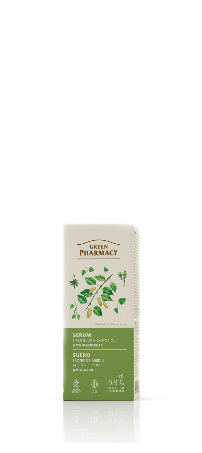 Serum anticaspa de ACEITE DE CASTOR y BARDANA 100ml