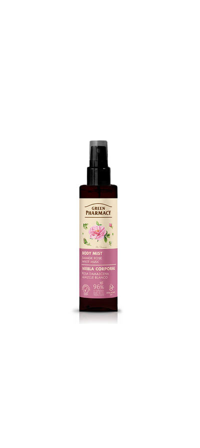 Bruma corporal ROSA DAMASCO y ALMIZCLE BLANCO 150ml