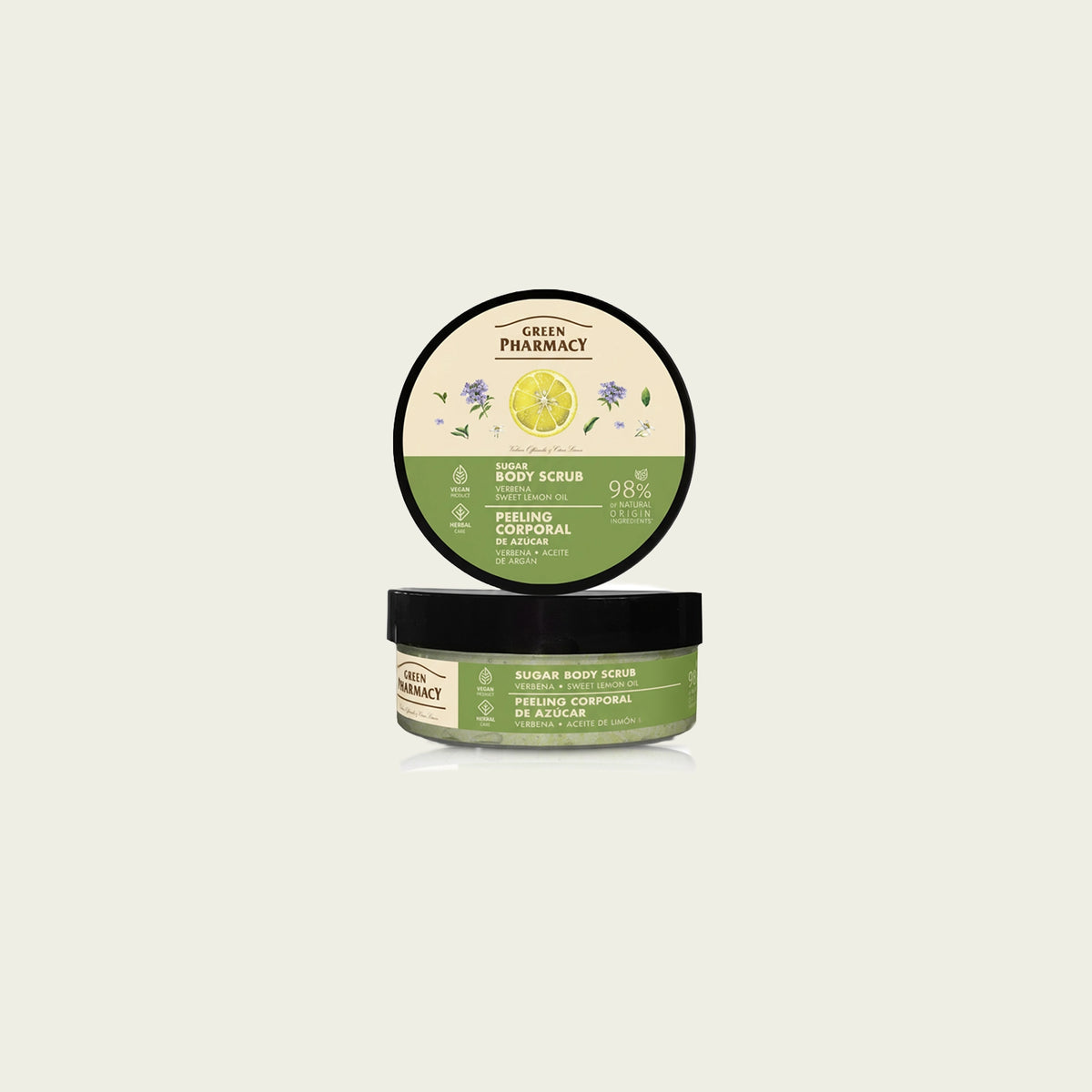 Exfoliante corporal VERBENA y ACEITE DE LIMÓN DULCE 200ml