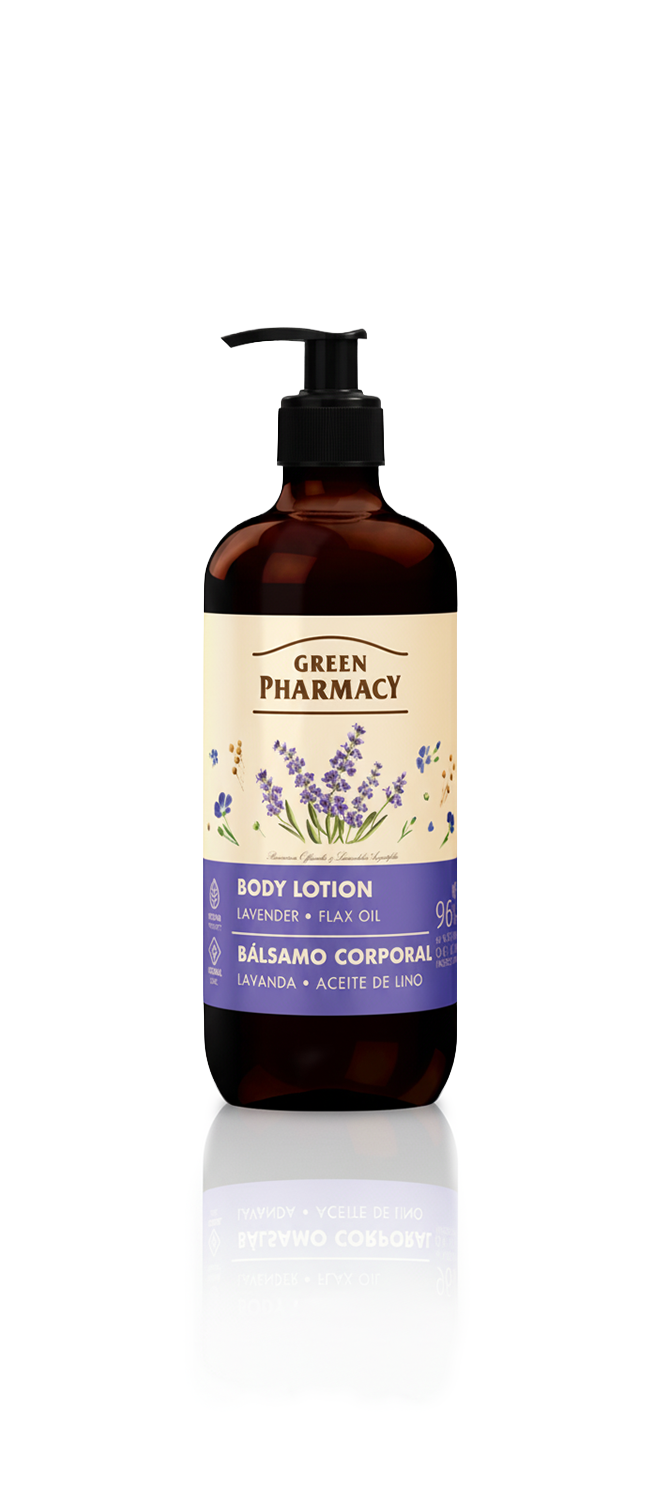 Loción corporal LAVANDA y ACEITE de LINO 400 ml