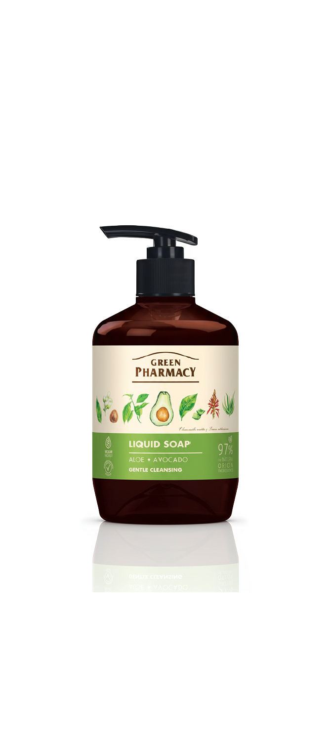 Jabón líquido ALOE y AGUACATE 460ml