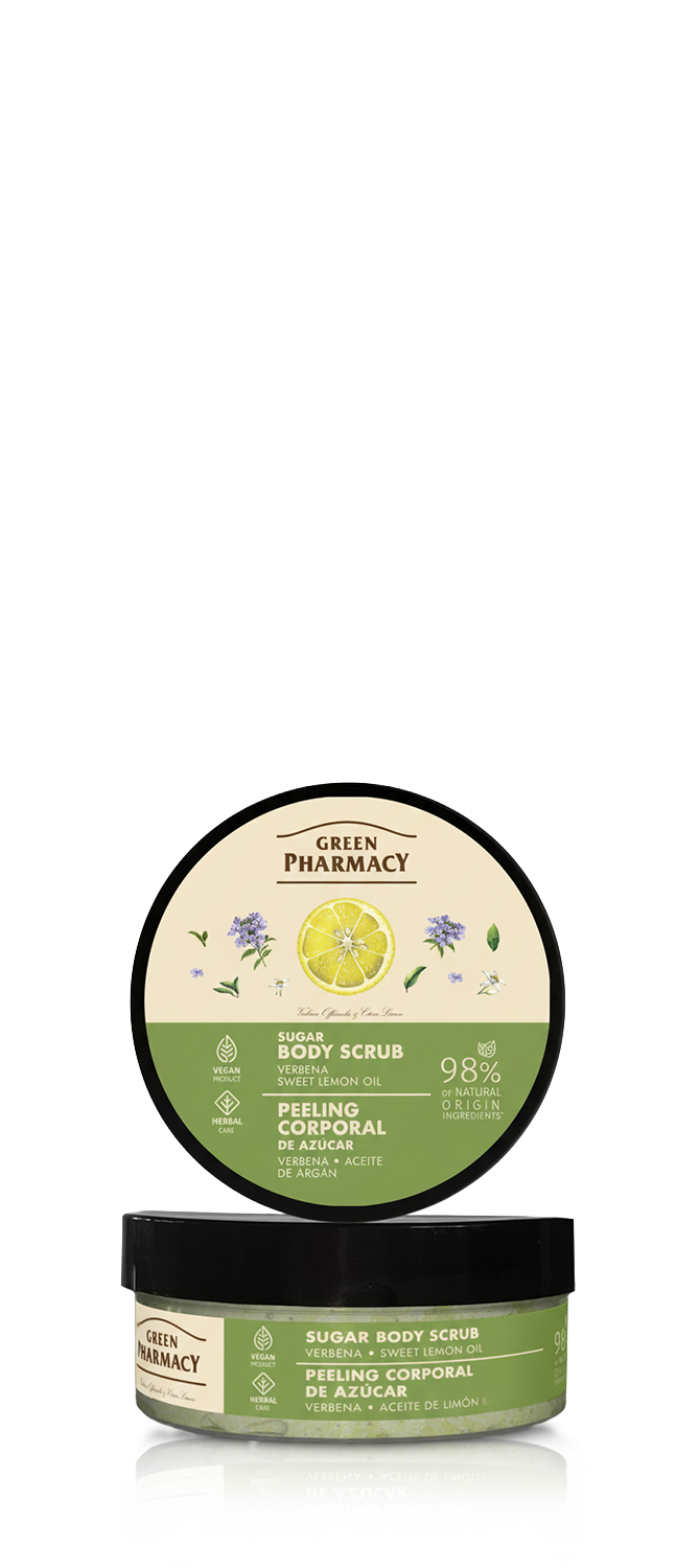 Exfoliante corporal VERBENA y ACEITE DE LIMÓN DULCE 200ml
