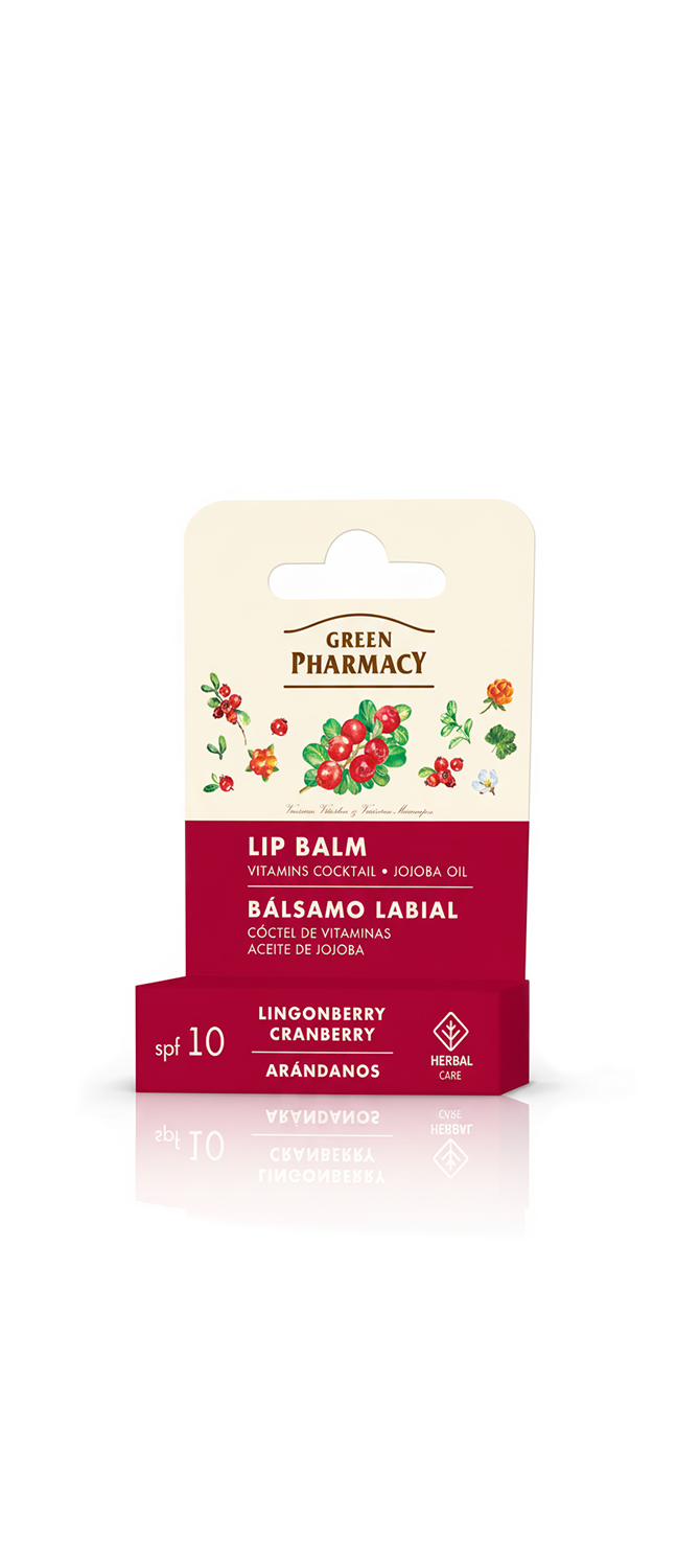 Bálsamo labial cóctel de vitaminas de ARÁNDANOS y ARÁNDANO 3,6gr