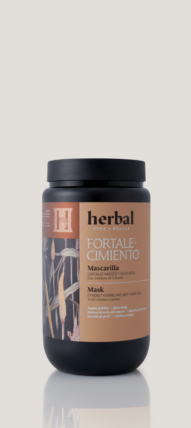 Mascarilla fortalecimiento y anticaída con extracto de cálamo 946 ML