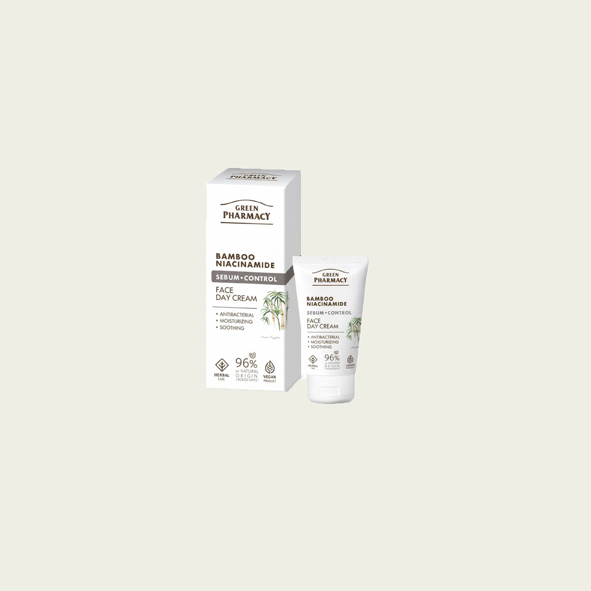 Crema facial Día BAMBÚ + NIACINAMIDA "Sebum-control" 50ml