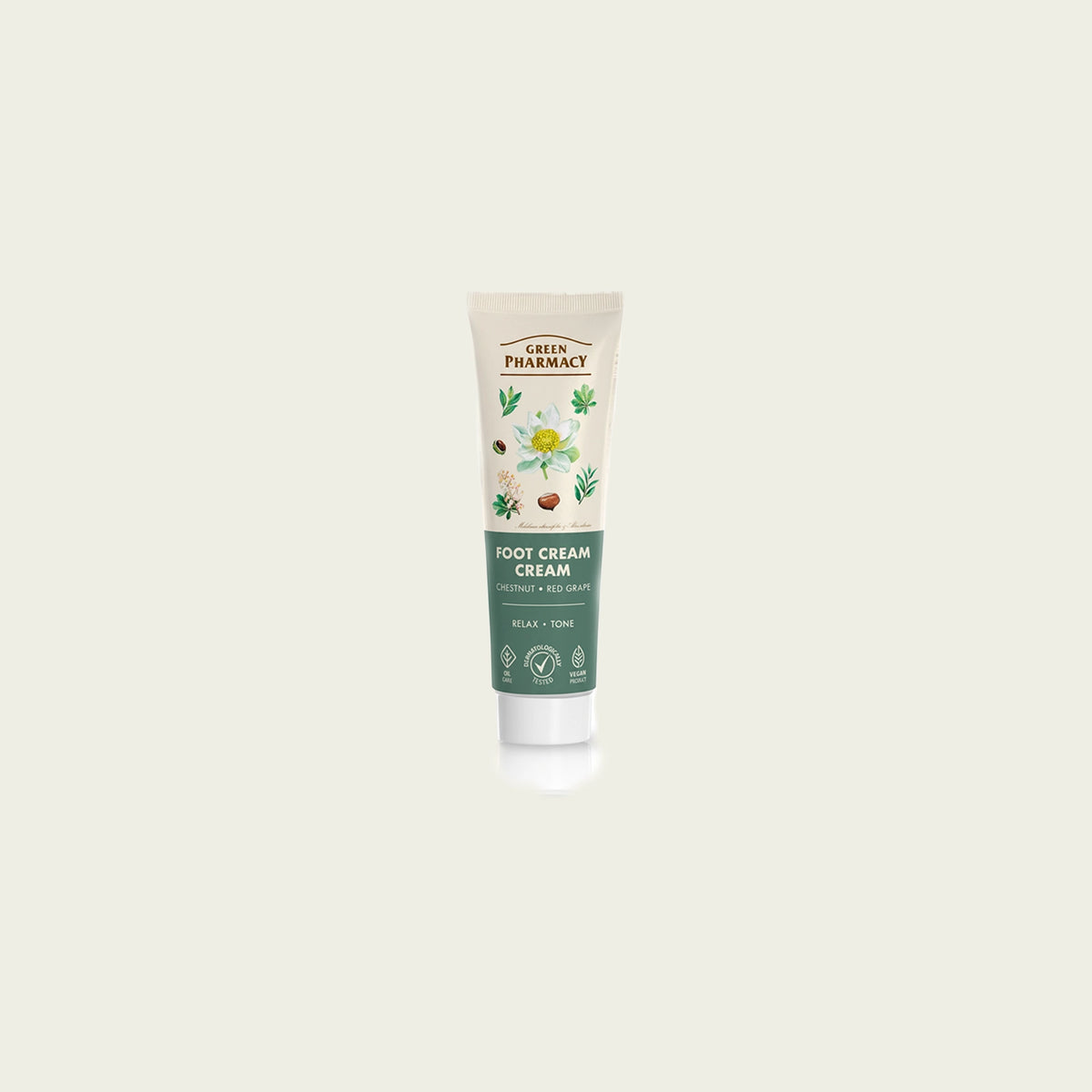 Crema para pies relajante y tonificante CASTAÑO DE INDIAS y HAMAMELIS 100ml