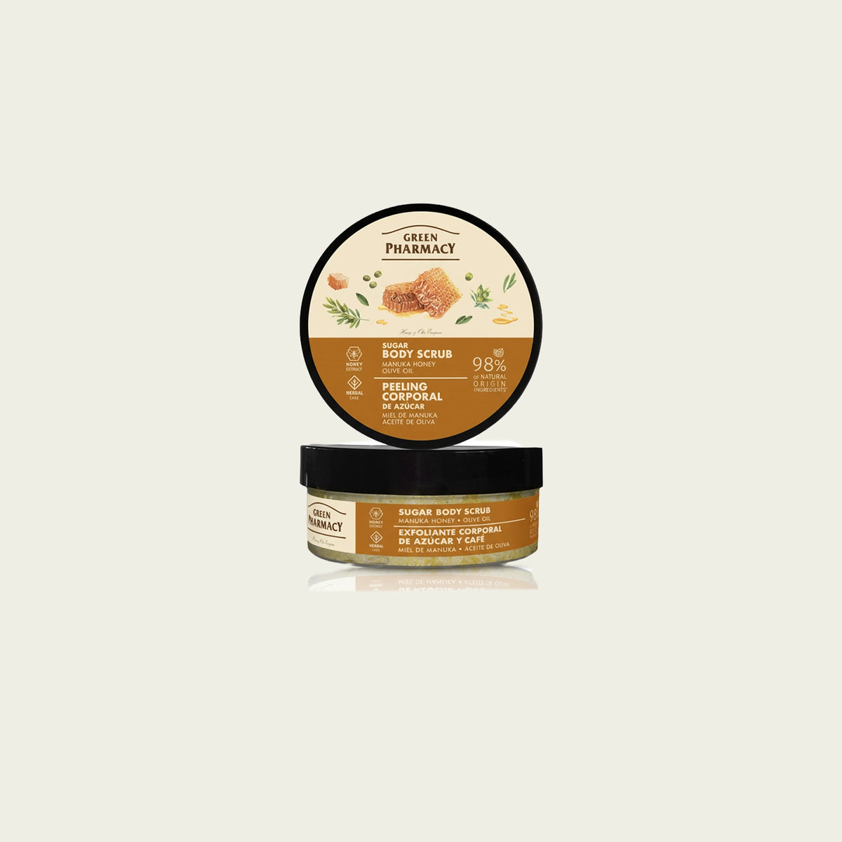Exfoliante corporal MIEL DE MANUKA y ACEITE DE OLIVA 200ml