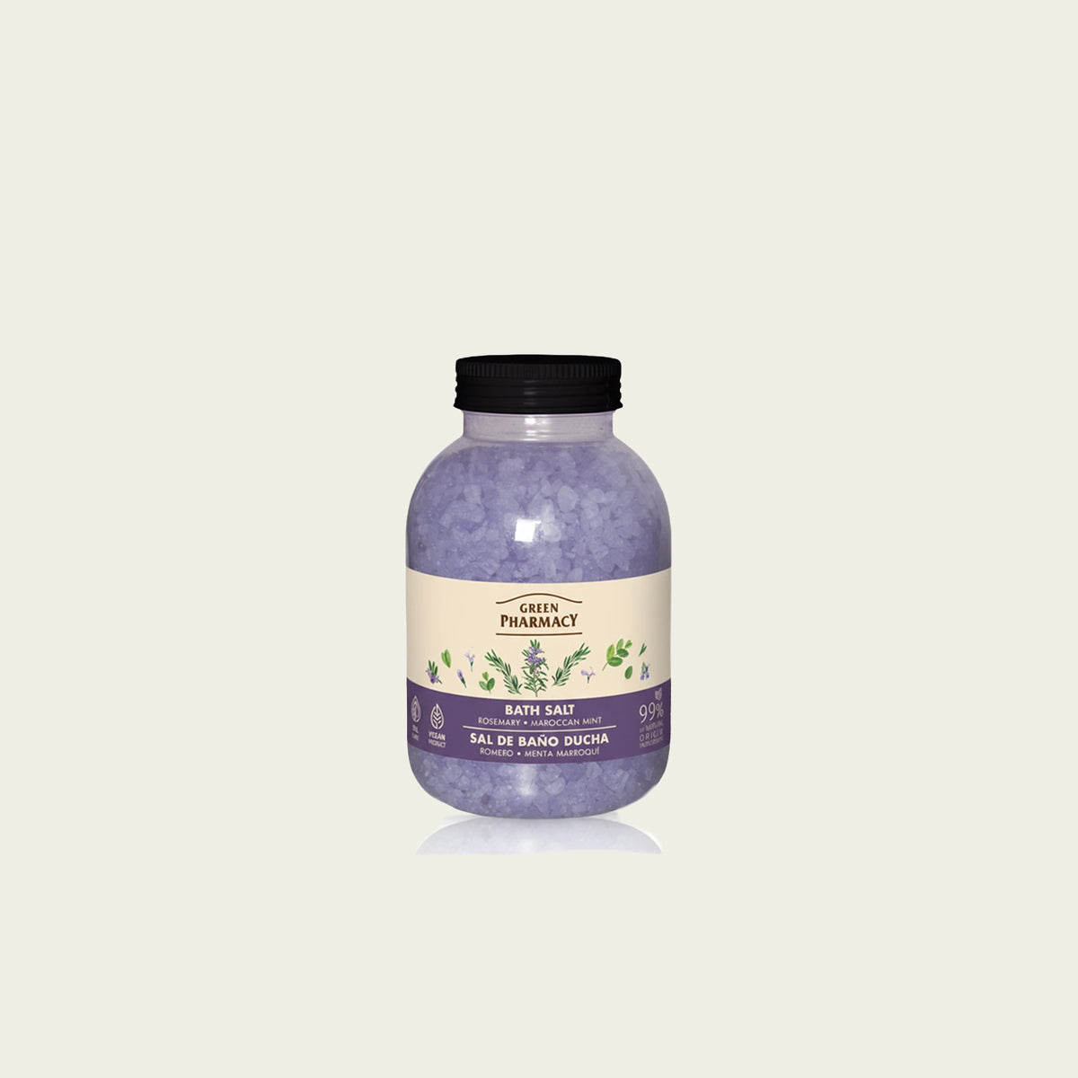 Sal de baño ROMERO y MENTA MARROQUÍ 1000gr