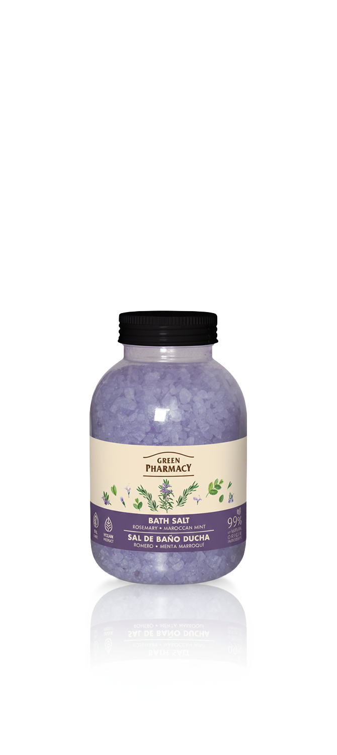 Sal de baño ROMERO y MENTA MARROQUÍ 1000gr