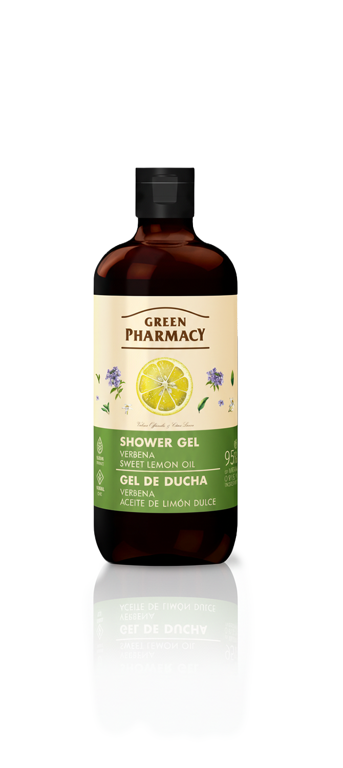 Gel de ducha VERBENA y ACEITE DE LIMÓN DULCE 500ml