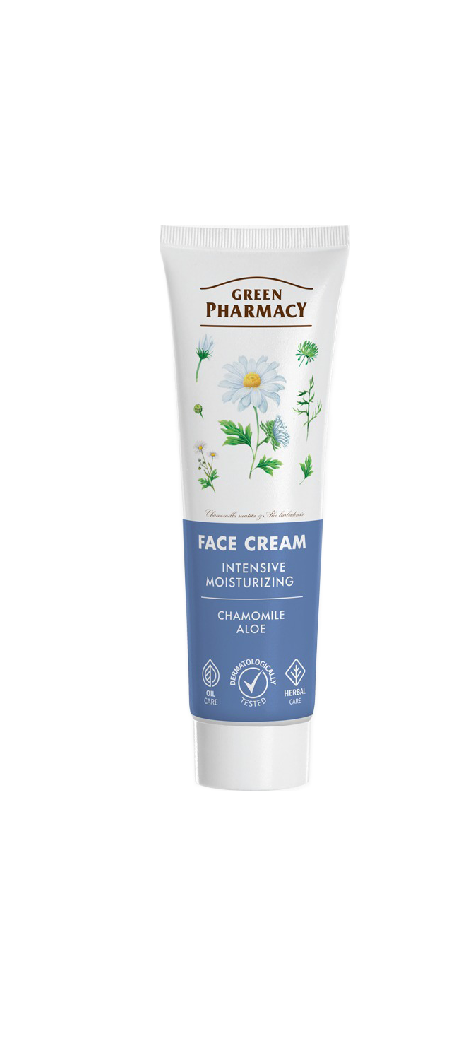 Crema facial hidratante intensiva ALOE / CAMOMILA 100ml