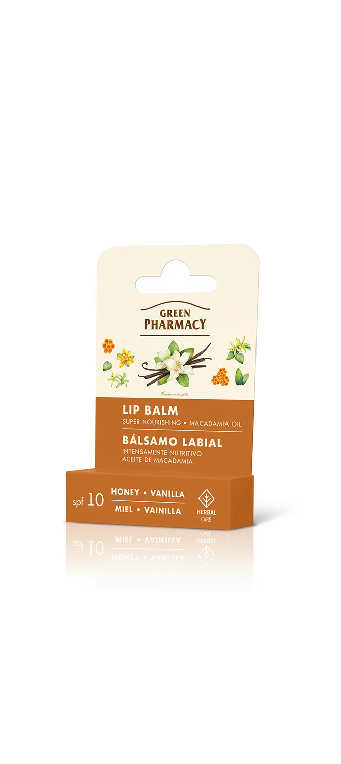 Bálsamo labial MIEL y VAINILLA super nutritivo 3,6gr