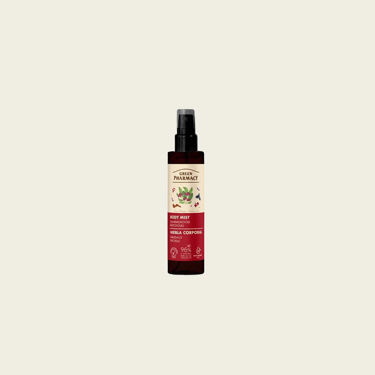 Bruma corporal SÁNDALO y PACHULÍ 150ml