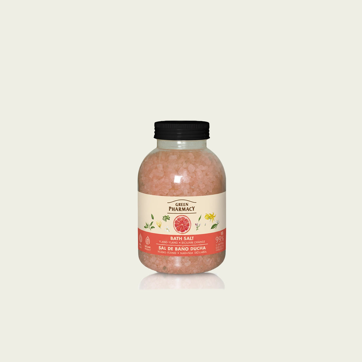 Sal de baño YLANG-YLANG y NARANJA SICILIANA 1000gr
