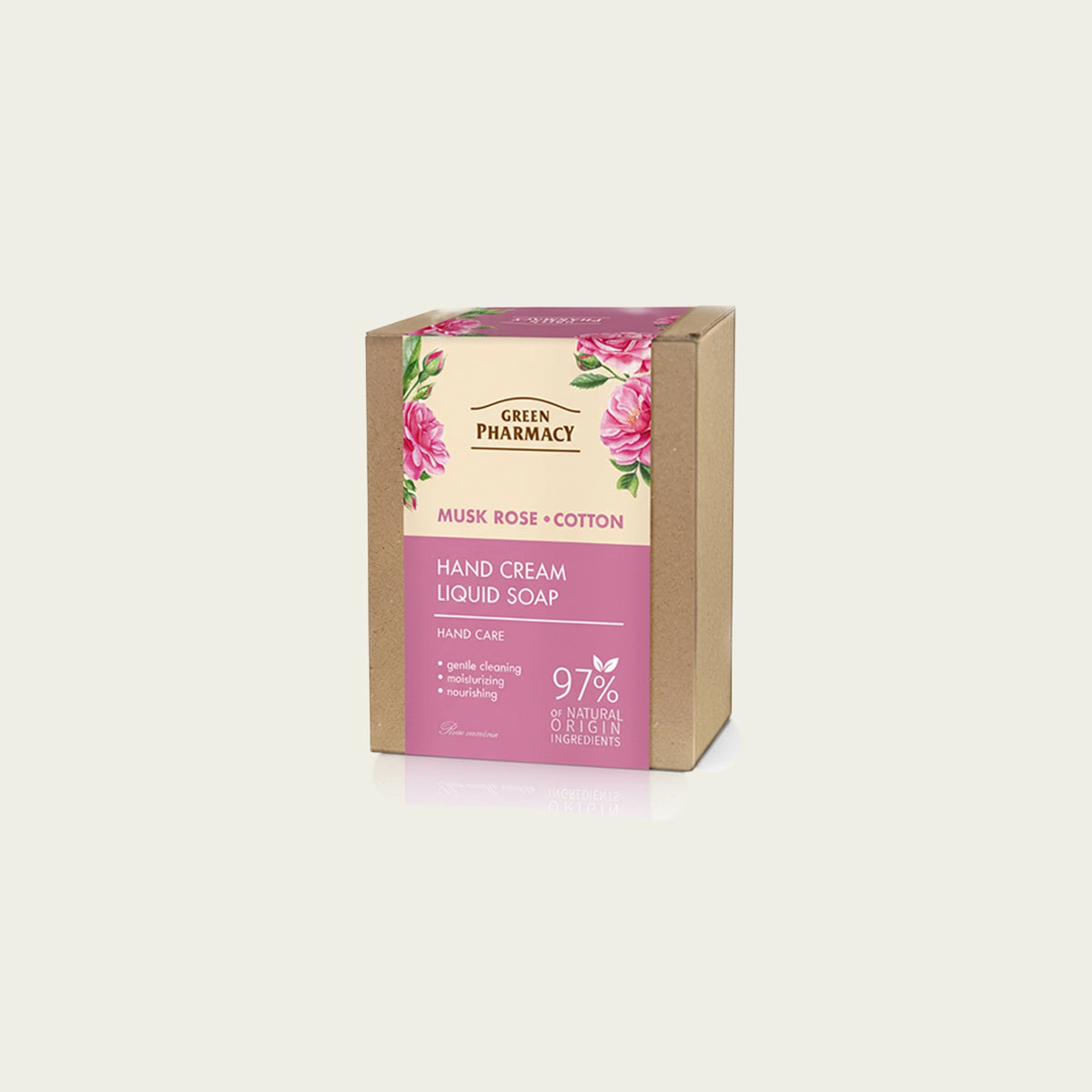 Set de cuidado de manos ROSA MOSQUETA y ALGODÓN