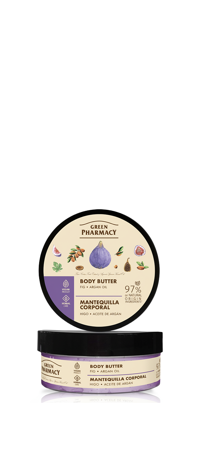 Manteca corporal HIGO y ACEITE DE ARGÁN 200ml