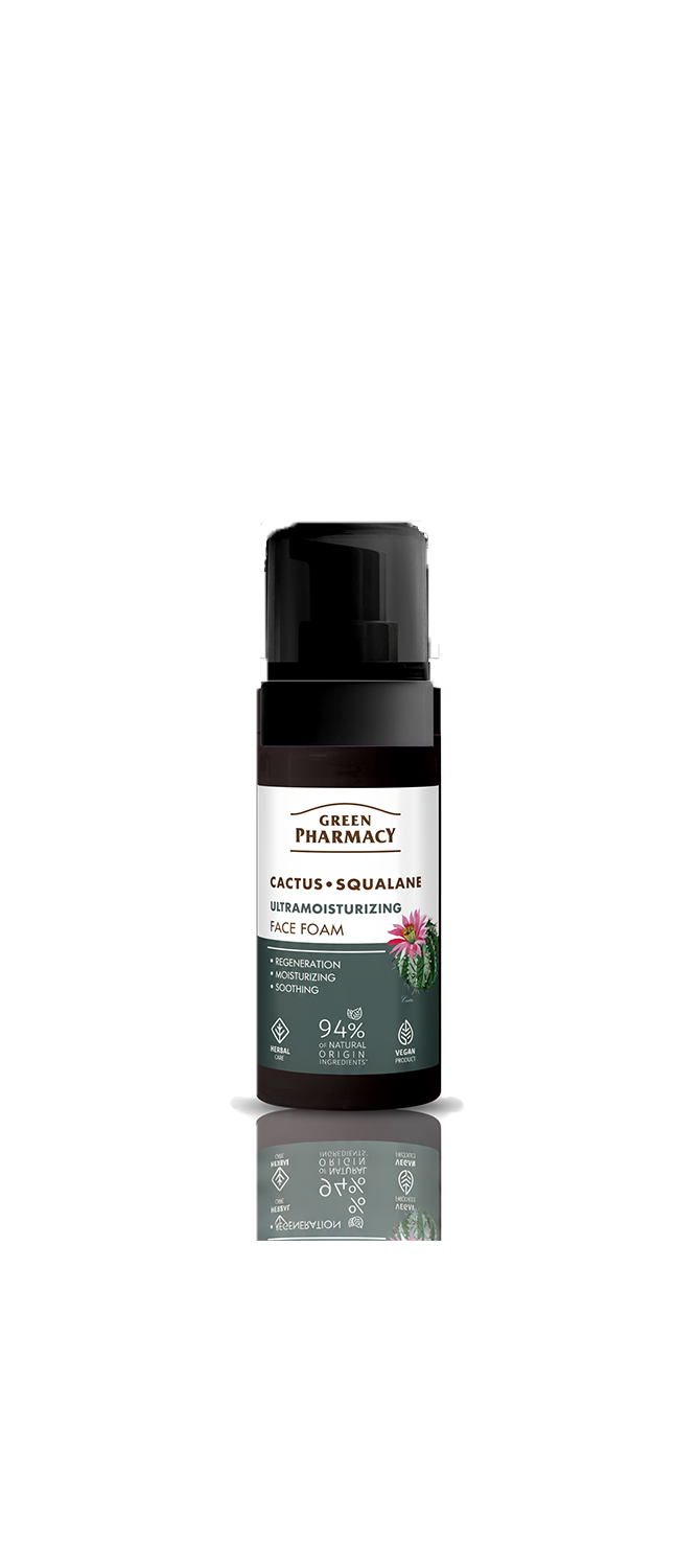 Espuma facial CACTUS + ESCUALENO "Ultrahidratante" 150ml