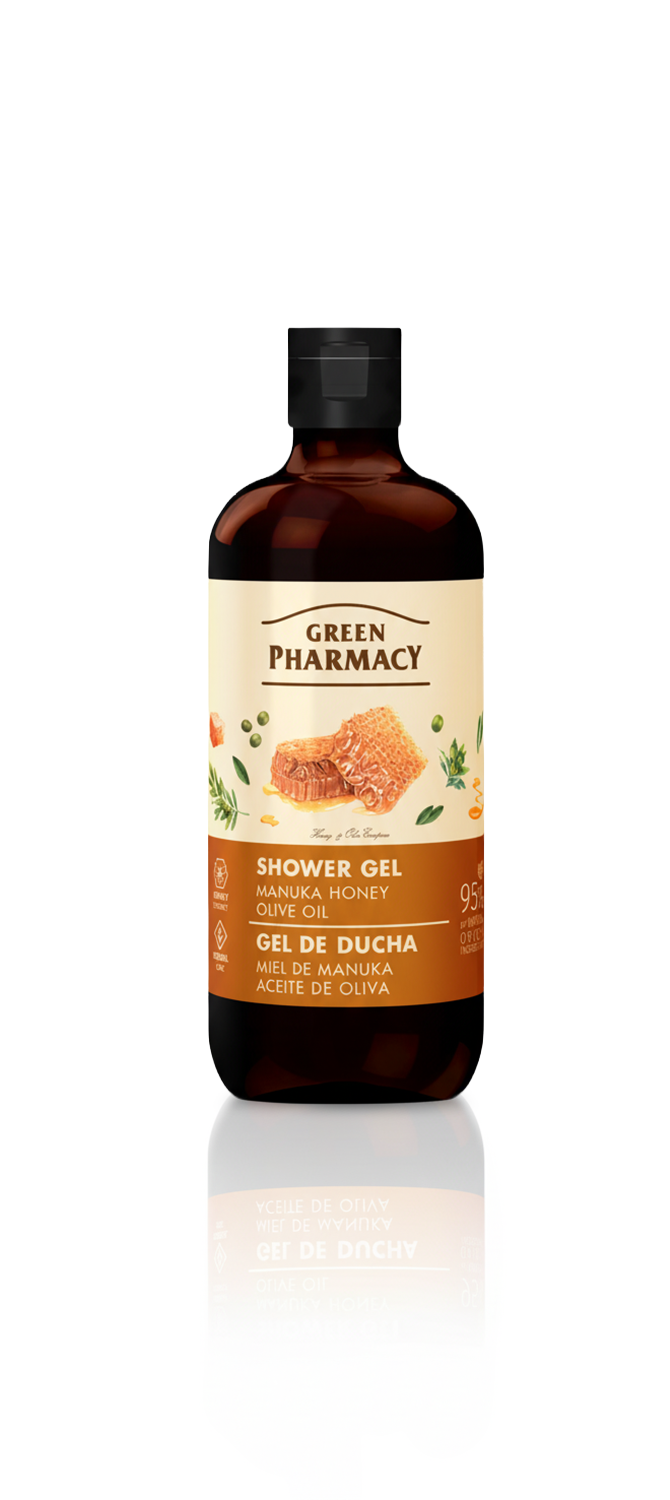 Gel de ducha MIEL DE MANUKA y ACEITE DE OLIVA 500ml