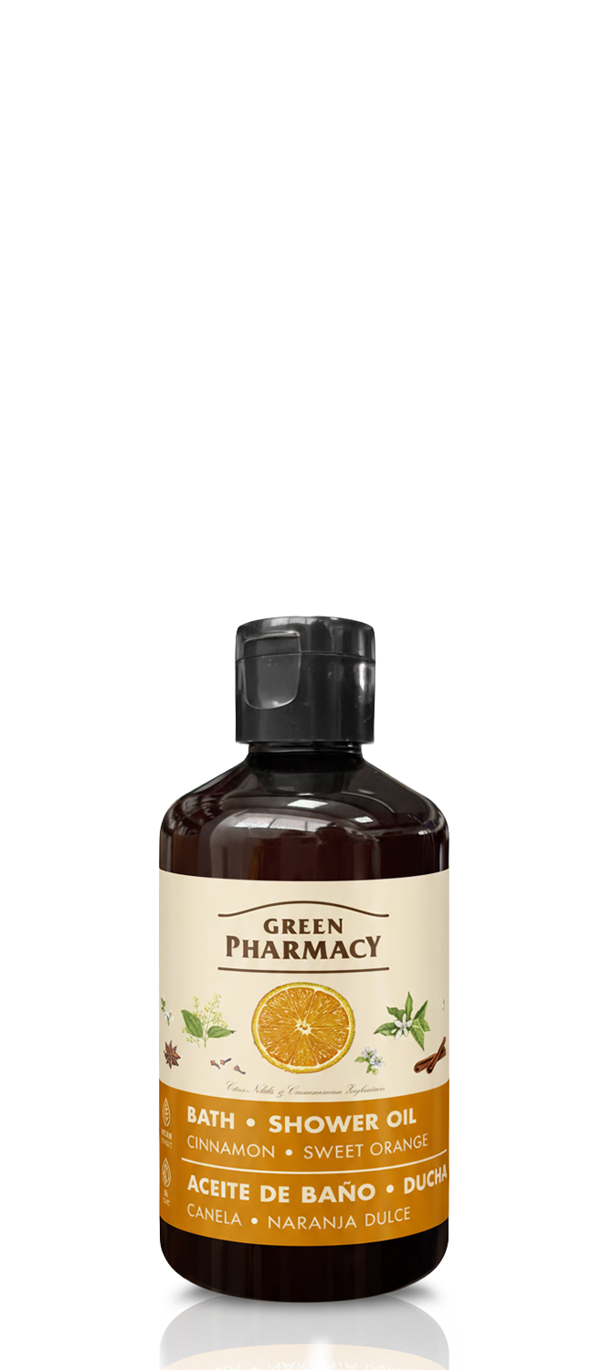 Aceite de baño y ducha CANELA y NARANJA DULCE 250ml