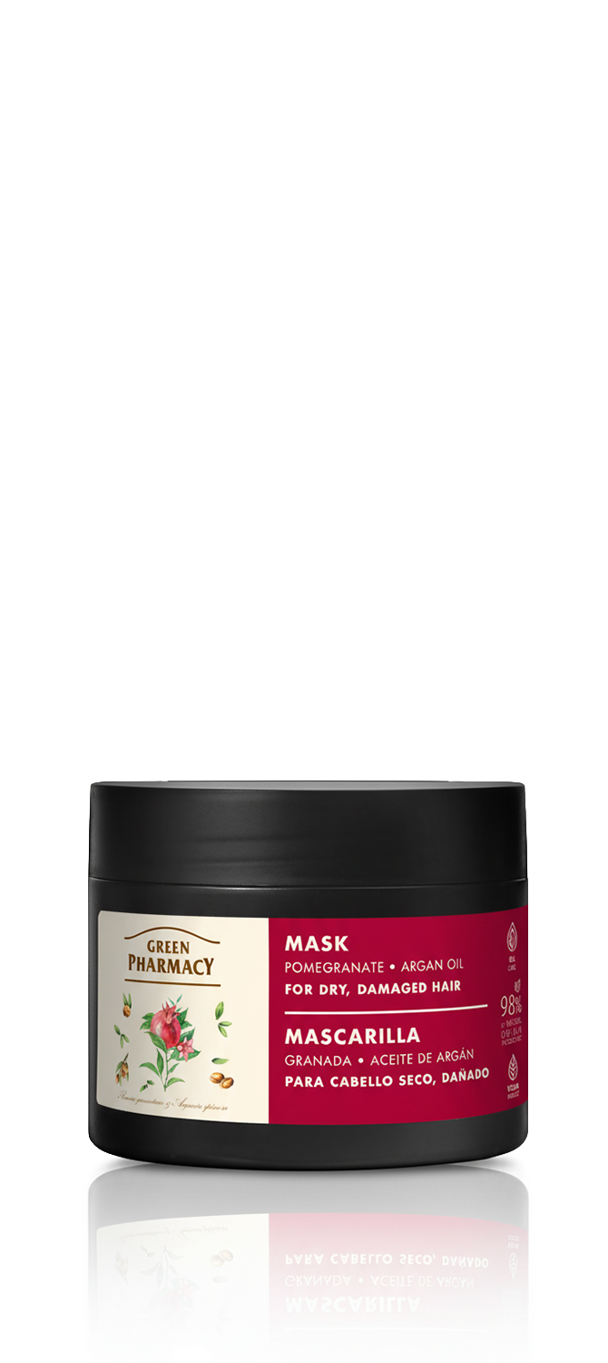 Mascarilla para cabello seco y dañado ACEITE DE ARGÁN Y GRANADA 300ml