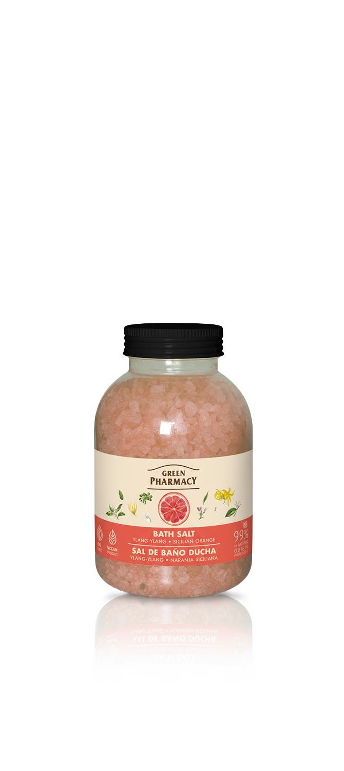 Sal de baño YLANG-YLANG y NARANJA SICILIANA 1000gr