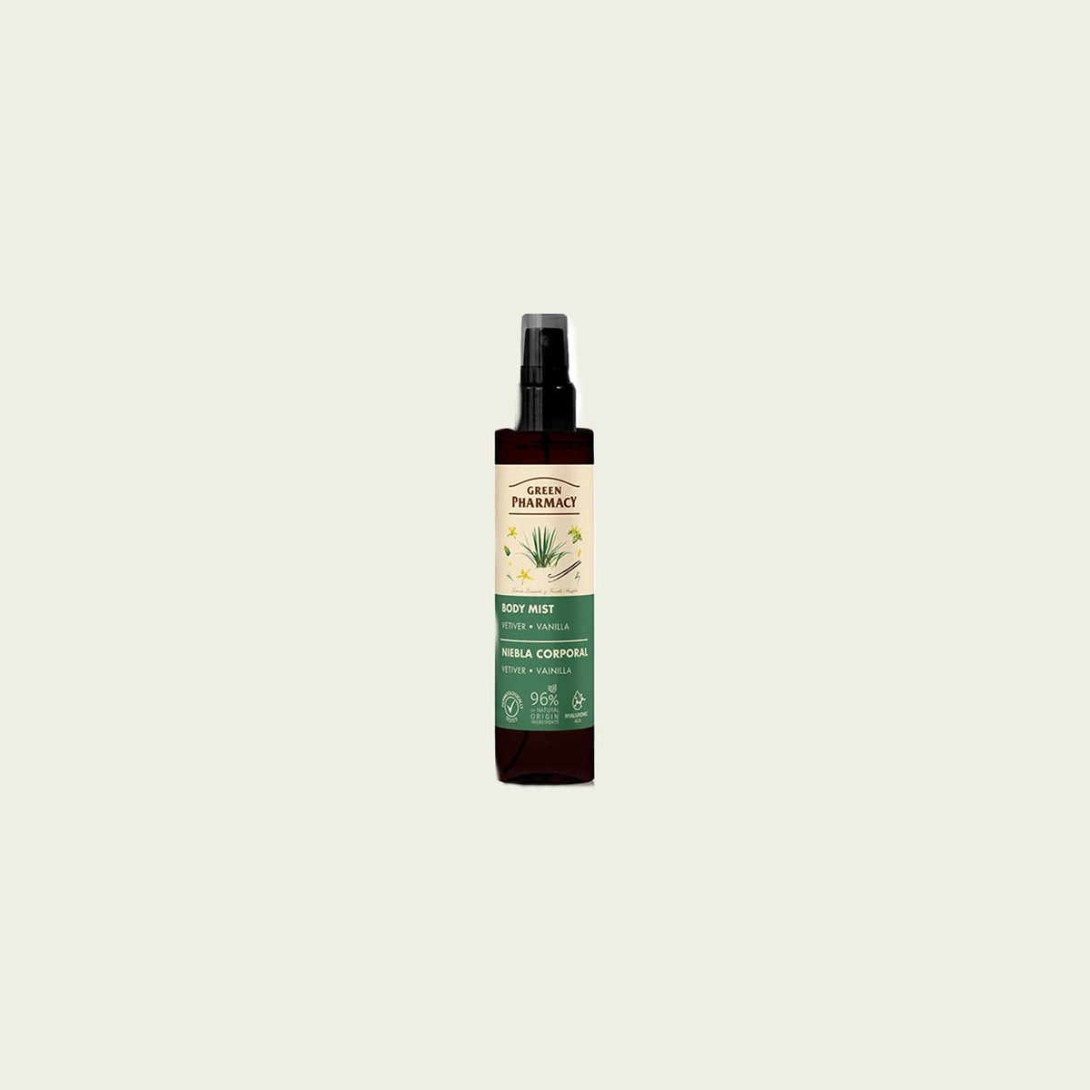 Bruma corporal VETIVER y VAINILLA 150ml