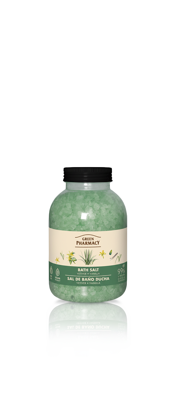 Sal de baño VERVER y VAINILLA 1000gr