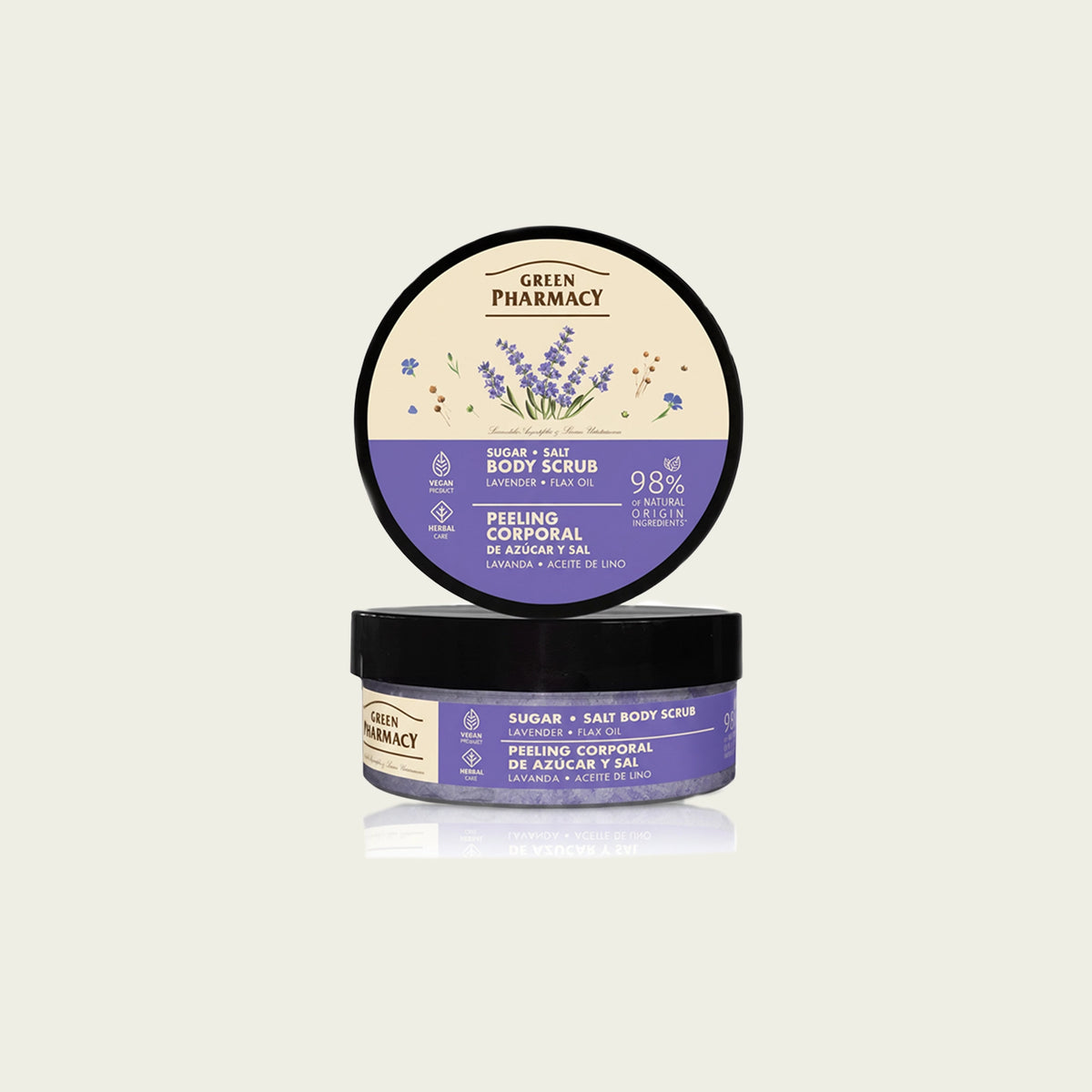 Manteca corporal LAVANDA y ACEITE DE LINO 200ml