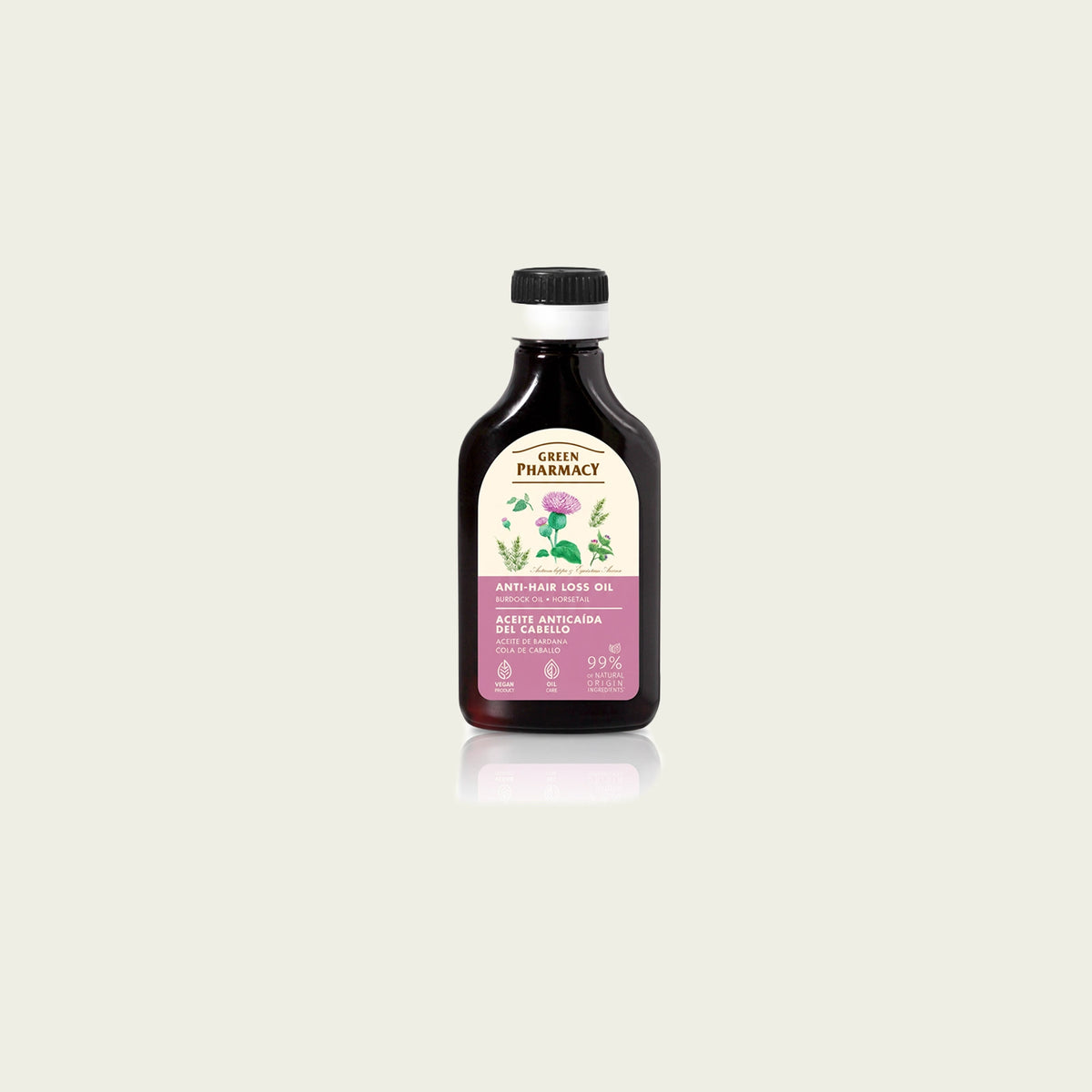 Aceite de bardana anticaída COLA DE CABALLO 100ml