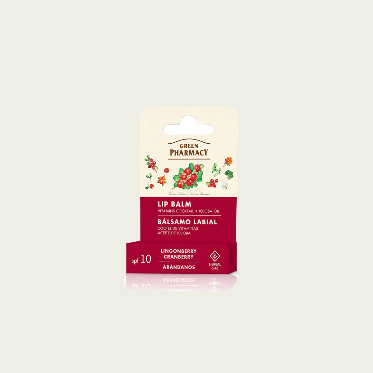 Bálsamo labial cóctel de vitaminas de ARÁNDANO ROJO y ARÁNDANO 3,6gr