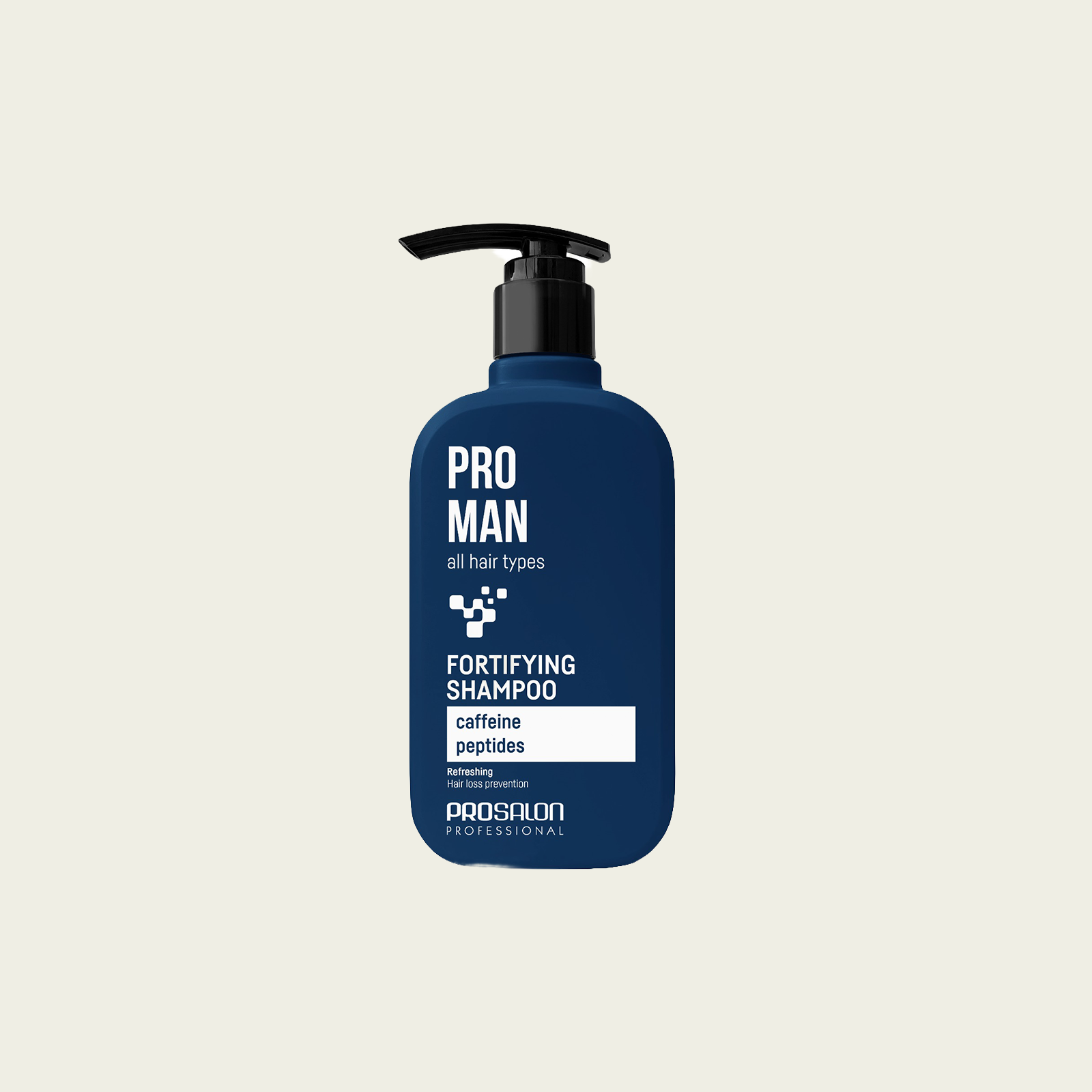 Champú Anticaída para Hombre con Cafeína y Péptidos 375 ml | Prosalon Effect Pro Man