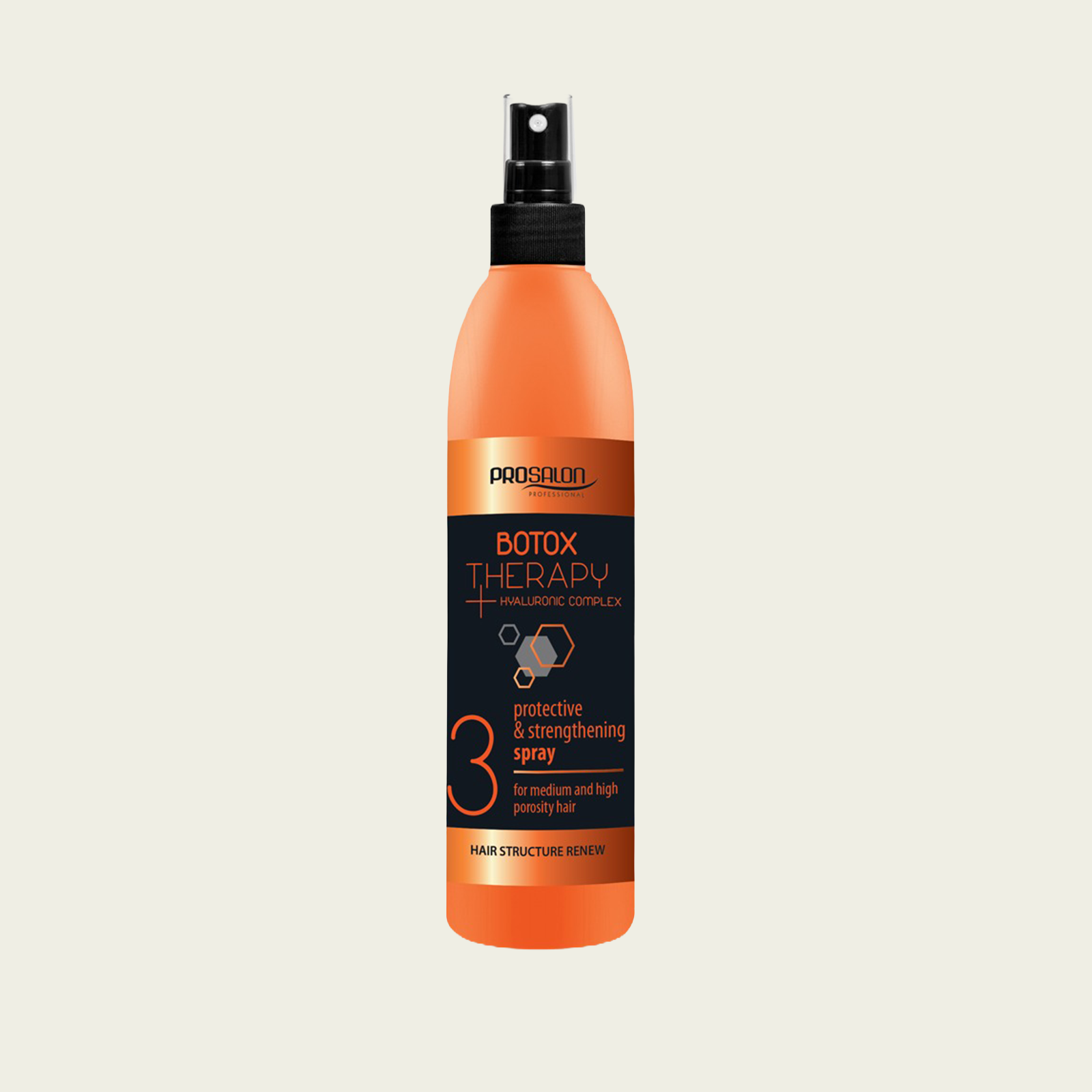 Spray Protector Bifásico con Ácido Hialurónico y Filtro UV 275 ml | Prosalon Botox Therapy
